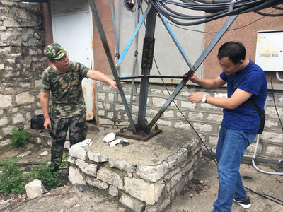 濟南市全力防御臺風“煙花” 人防工程停業停電 通信設備維修保障先行