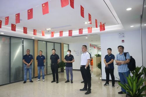 深圳市基礎設施基金投資管理公司董事總經理石明達一行蒞臨科達智慧能源參觀考察